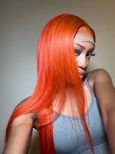Load image into Gallery viewer, 24” Orange Blaze Wig - TheZeExperience
